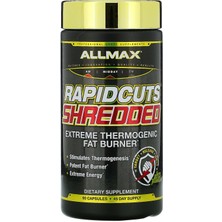 Allmax Rapidcuts Shredded Thermogenic Fat Burner 90 Kapsul 45 Servis Abd