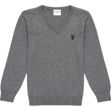 U.S. Polo Assn. Kaz 7-8 Yaş Gri Melanj