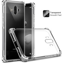 Canpay Huawei Mate 10 Pro Uyumlu Kılıf Case, Şeffaf Ultra Koruma Hard Transparent Ultra Protected