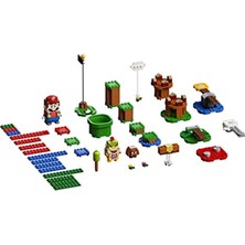 EKS Ticaret LEGO Super Mario Mario ile Maceraya Başlangıç Seti 71360 Yapım Seti, Çocuklar Için Koleksiyonluk Ya