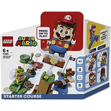 EKS Ticaret LEGO Super Mario Mario ile Maceraya Başlangıç Seti 71360 Yapım Seti, Çocuklar Için Koleksiyonluk Ya