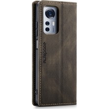 Lnobern Retro Tarzı Rfıd Engelleme Cüzdan Kılıfı Xiaomi 12 ile Uyumlu ( Yurt Dışından )