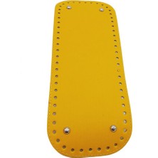 Angel Çanta Aksesuar Suni Deri Sarı Renk 32X12 cm Dikdörtgen Çanta Tabanı