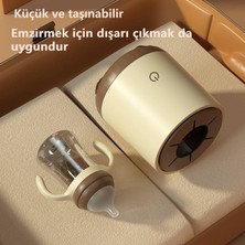 Mectime Otomatik USB Elektrikli Biberon Çalkalayıcı - Haki (Yurt Dışından)