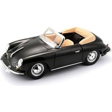 Bburago 1:24 Porsche 356B Cabriolet 1961 Model Araba