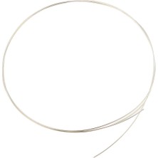 Strade Store Prettyia Craft Wire 22 23 25 26 Gösterge, 925 Sterling Gümüş Yuvarlak Tel, Yumuşak 0.7 mm (Yurt Dışından)