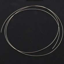 Strade Store Prettyia Craft Wire 22 23 25 26 Gösterge, 925 Sterling Gümüş Yuvarlak Tel, Yumuşak 0.7 mm (Yurt Dışından)