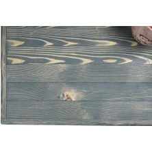 Entema Doğal Ağaç Lata Masif Kütük Orta Sehpa (60CM x 110CM) Metal Ayak