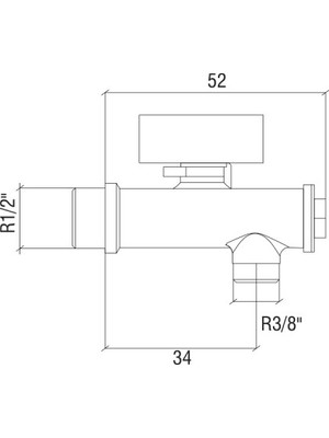 Nsk N2512802 Filtreli Ara Musluk