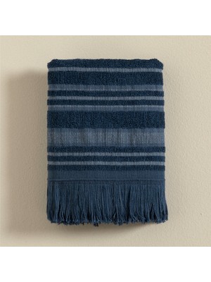 Chakra Derin El Havlusu 30X50 cm Marın Mavı/aqua