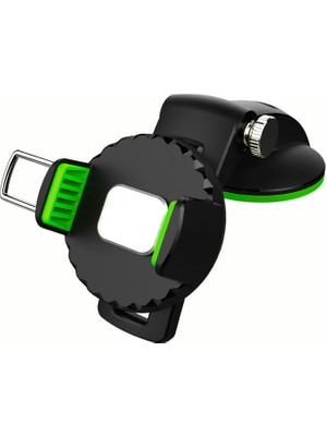 Ally 360 Dönebilen Torpido Üstü Vakumlu Araç Oto Telefon Tutucu ALL-35216