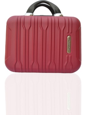 Polo&Sky Polo Sky Polo Sky Class Unisex Vişne Çürüğü Makyaj Çantası El Valizi MKJTRN002