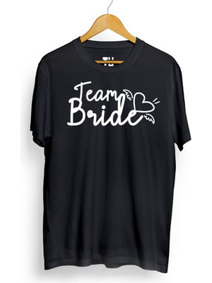 Tüşört Bride Team Baskılı Pamuklu Tshirt