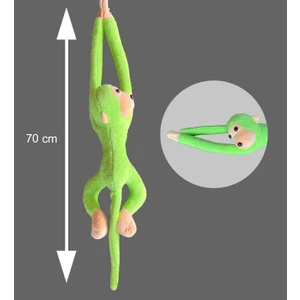 Sevimli Peluş Maymun Oyuncak , Elleri Yapışabilen  70 cm