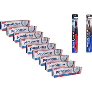 8 Fayda 450 ml ( 50 ml x 9 ) + Difaş Black Yumuşak Diş Fırçası x 2