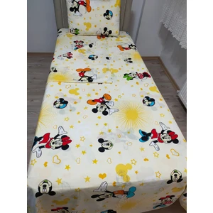 Mickey Mouse Tek Kişilik Nevresim Takımı