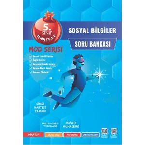 Nartest Yayınevi 5. Sınıf Mod Sosyal Bilgiler Soru Bankası