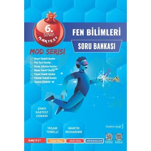 Nartest Yayınevi 6. Sınıf Mod Fen Bilimleri Soru Bankası