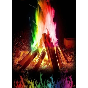 Magic Fire Sihirli Kamp Ateşi Tozu Renkli