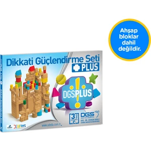 Adeda Yayıncılık Dikkati Güçlendirme Seti Plus 3 Yaş Kitap (3 Kitap) - Osman Abalı