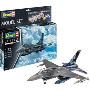 1/72 Maket Uçak F-16D Tigermeet 2014 Boyalı Set N:63844