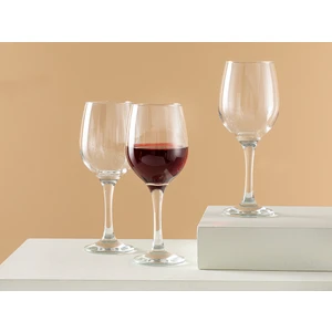 English Home Palma Cam 3'lü Kadeh 300 ml Şeffaf