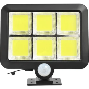 120 Cob LED Solar Panel Güneş Enerjili Dış Mekan 3 Mod Duvar Bahçe Lambası