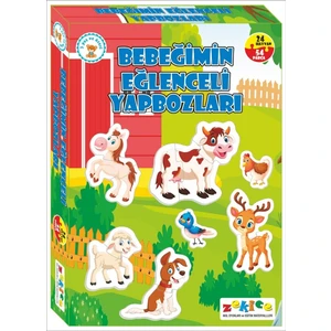 Baby Puzzle Bebeğimin Eğlenceli Yapbozları 24 Hayvan 55 Parça (Ekstra Parçalarla Sizlerle)