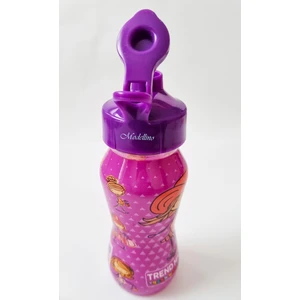 Lisanslı Trend Mor Kapaklı 350CC Şeffaf Matara Suluk