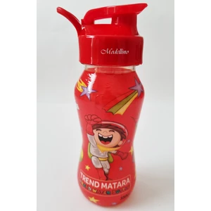 Lisanslı Space Uzay Kırmızı Kapaklı 350CC Şeffaf Matara Suluk