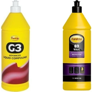 G3 Sıvı Pasta 1 Lt ve G3 Wax Cila 1 Lt  Süper Ikili