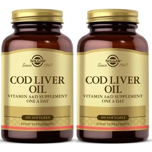 Cod Liver Oil 100 Kapsül 2 Adet