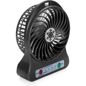 Mini Şarjlı Fan Vantilatör Masaüstü 3 Kademeli Soğutucu Sessiz Şarjlı Vantilatör Fan Masaüstü Vantilatör Fan
