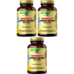 Ginkgo Biloba Leaf Extract 60 Kapsül 3 Adet