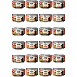 Premium Pate (Ezme) Somon Balıklı ve Tavuklu Kedi Konservesi 85 gr x 24 Adet