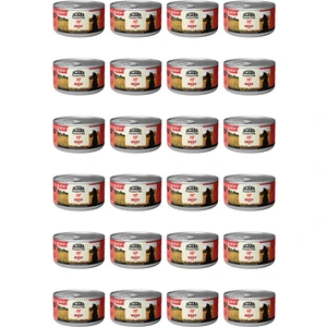 Premium Pate (Ezme) Sığır Etli Kedi Konservesi 85 gr x 24 Adet