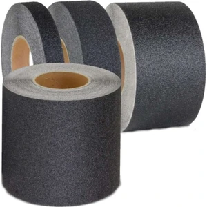 Tik Paket 10CM, ( 100MM )Siyah Merdiven ve Zemin Kaydırmaz Kaymaz Bant 5 Metre