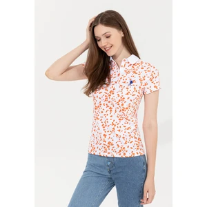 U.S. Polo Assn. Kadın Turuncu T-Shirt 50248980-VR051