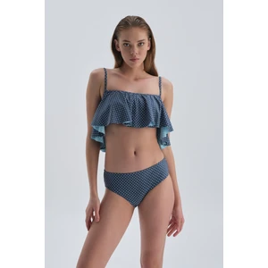 Marin Volanlı Bikini Üst