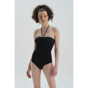 Siyah Korseli Toparlayıcı Mayo