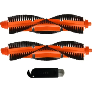 Xiaomi Mop Pro STYJ02YM (Siyah) Uyumlu Yedek Ana Fırça ve Temizleme Fırçası-3 Parça