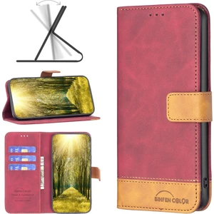 Zshskj iPhone 8 Plus / 7 Plus Için Telefon Kılıfı - Bordo (Yurt Dışından)
