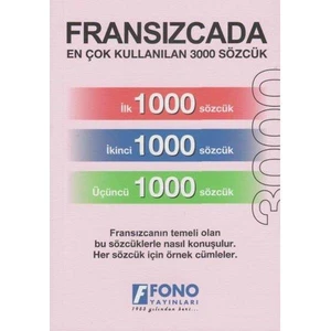Fono Yayınları Fransızcada En Çok Kullanılan 3000 Sözcük