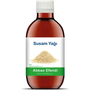 Abbas Efendi Susam Yağı 250 ml