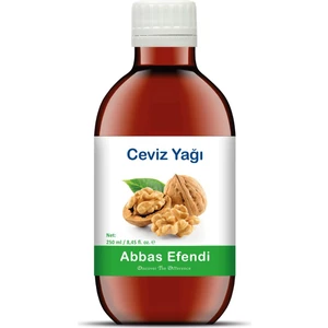 Abbas Efendi Ceviz Yağı 250 ml