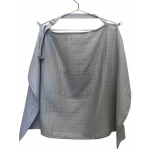 Tik Paket Pamuk Bebek Emzirme Önlüğü, Cepli Emzirme Önlüğü, Müslin Emzirme Önlüğü, Emzik Tutucu li Emzirme Önlük