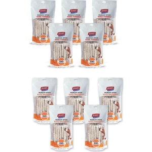 Doğal Munchy Gerçek Aromalı Sade Olmayan 5 Adet Dana Yürekli 5 Adet Işkembeli Stick