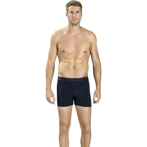 Erkek Lacivert Pamuklu Likralı 3'lü Boxer   267