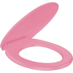 Rona Pembe Tisa Thermoplast Standart Klozet Kapağı (Üstten Monte)