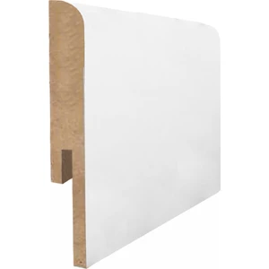 Tina Beyaz Lake Pvc Kaplı Süpürgelik 10 cm